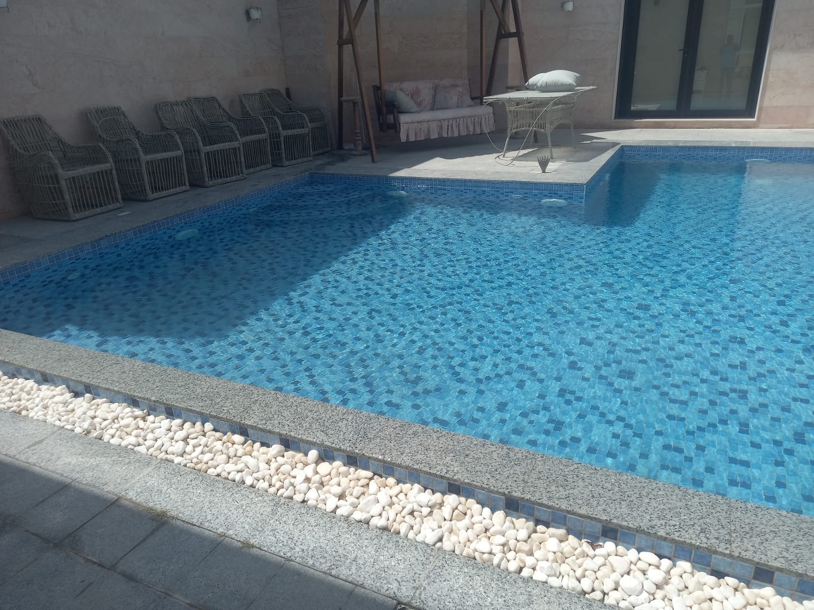 Pool maintenance work by Aqua Safe